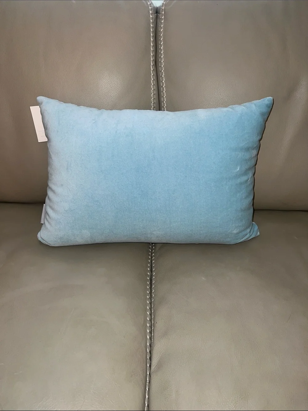Shabby Chic Floral Bunny Pillow in Blue and Pink